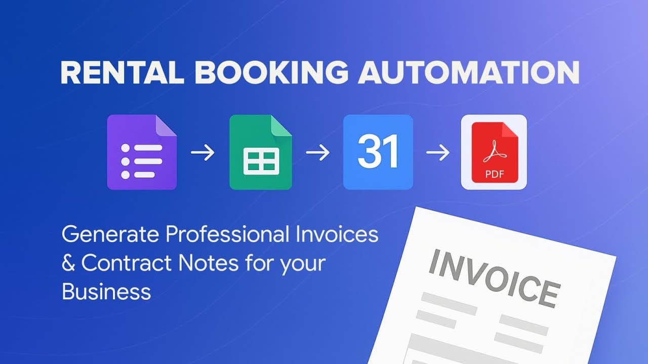 Rental Booking Automation System - Video Thumbnail